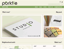 Tablet Screenshot of porktie.com